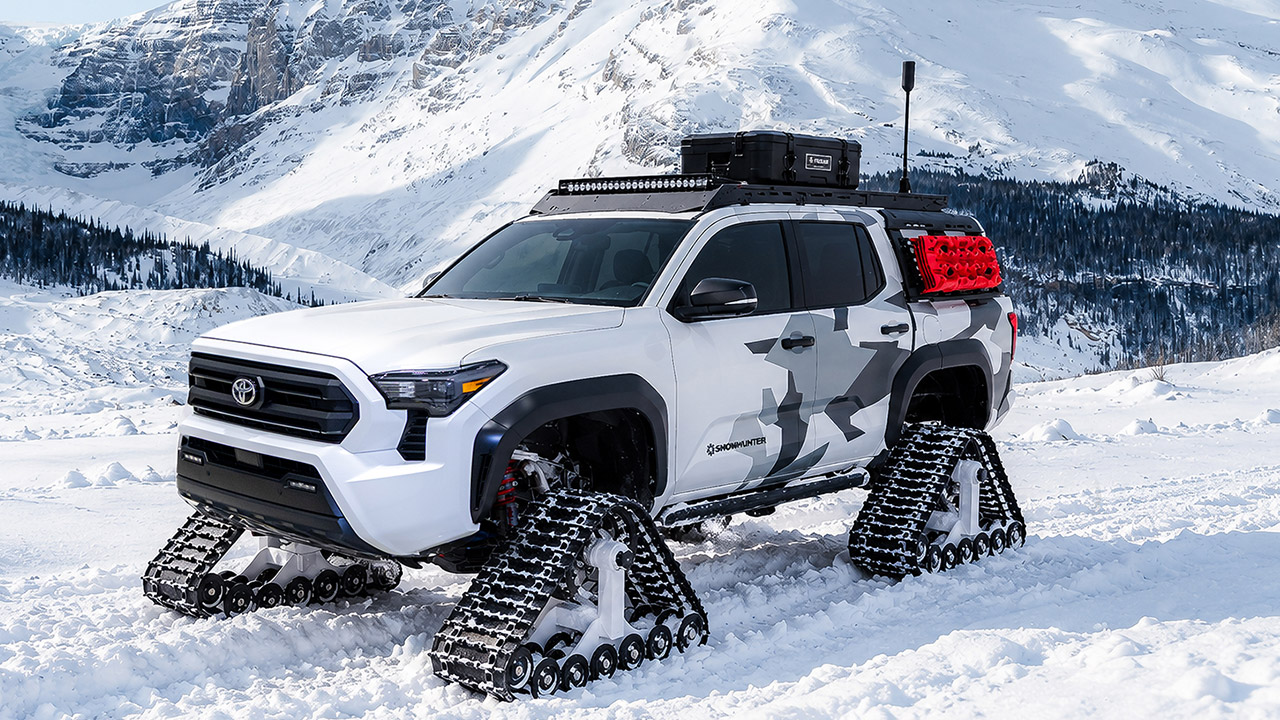 Toyota Snowhunter Concept Tracked Tundra 4Runner Tacoma