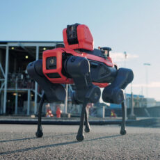 ANYbotics ANYmal X Robot Dog Inspection Oil Gas Zones